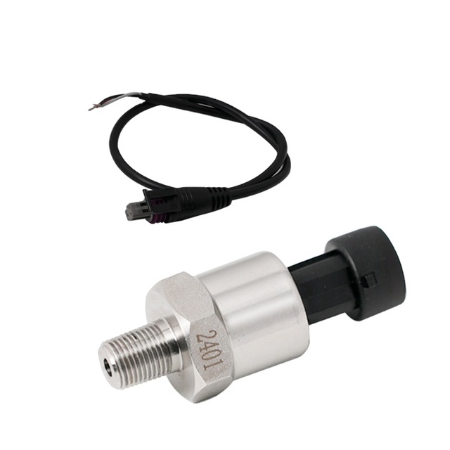 Low Price Stainless Steel Car Universal 4-20ma Pressure Transmitter NPT1/4 0-5V Output 0-200 psi Air Pressure Sensors Transducer