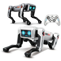 Intelligenter KI-Lernroboter-Hund aus Kunststoff 2025 – Programmierbar, Stuntfähig, Interaktiv mit Sprachfernbedienung und Musik