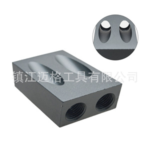 Woodworking Slanted Hole Positioner 67mm Aluminum Alloy 15 Degree Angle Tool For Carpentry Home Decoration - Product Image 3