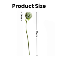 Bunga Scabiosa Buatan Grosir, Bunga Musim Gugur dari Kain Sutra, Bunga Artificial untuk Dekorasi Rumah dan Pernikahan