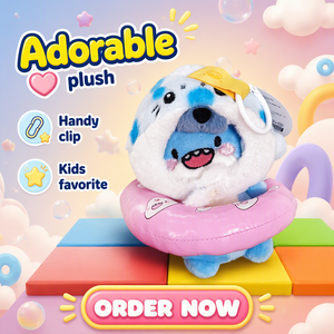 ของเล่นตุ๊กตาฉลามก็อดซิลล่าขนาด 4 นิ้ว แบบกล่องสุ่ม ของสะสมนุ่มนิ่ม สำหรับจัดแสดงในเชิงพาณิชย์ หรือเป็นของขวัญวันเกิด - Product Image 1