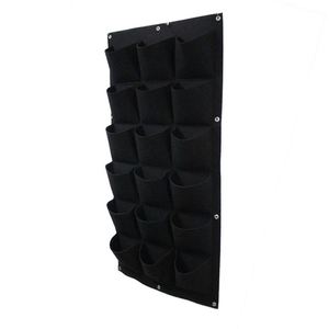 Maceta Colgante Vertical de Diseño Moderno con 7 Bolsillos, Material de Fieltro, para Plantas y Flores de Pared - Product Image 1