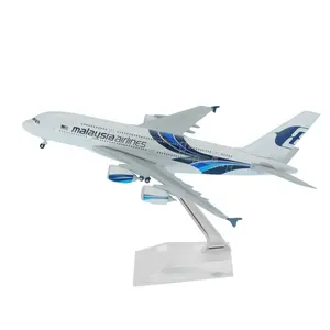 "Malaysian Airline " 1:400 Scale Diecast Metal Model Plane Airbus A380