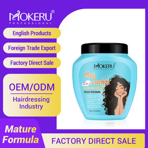 Tratamiento Capilar de Marca Privada Mokeru, Mascarilla Capilar 2 en 1 para Cabello Rizado, Mascarilla Capilar Suavizante y Nutritiva con Biotina - Product Image 2