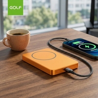 Baterías Portátiles Magnéticas Mini al por Mayor, OEM, Universales, con Carga Rápida PD de 20W, Inalámbricas, 10000mAh, con Pantalla LED