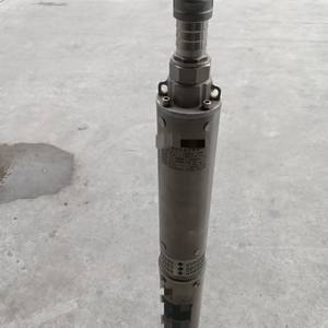 Bomba de Agua Centrífuga Eléctrica de Alto Flujo para Pozos Profundos, Acero al Carbono, 200m de Altura, 8.7mh, Uso en Exteriores - Product Image 1