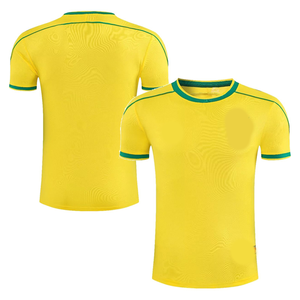 Seragam sepak bola pria Santa 1213 grosir motif OEM bintang 50 Ronaldo Yamaha Levan Zig lengan pendek 100% poliester - Product Image 6