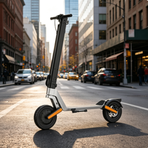 Trottinette électrique adulte tout-terrain pliable intelligente, 25 km/h, moteur 500W, batterie lithium, étanche - Product Image 1