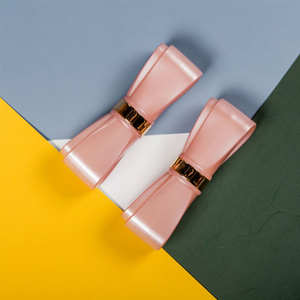 Lápiz labial vacío en forma de lazo, tubo de plástico, color rosa, personalizado, bonito - Product Image 3