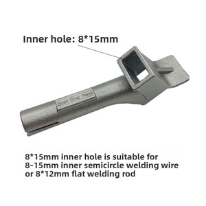 1600W không khí nóng PVC mềm nhựa hàn súng phụ kiện Hàn nhanh vòi phun hình chữ nhật Băng Hàn Hàn Hàn Nguồn cung cấp - Product Image 3