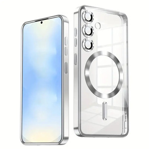 Funda para Teléfono Samsung S25 ULTRA, A17 Transparente, A56 Electrochapada, A55 Magnética, A54 de Cobertura Total, Antigolpes y Protectora - Product Image 3