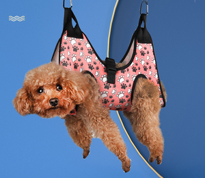 Kediler ve Köpekler için Evcil Hayvan Güzellik Askılı Tırnak Kesici ve Hamak - Modern Kauçuk Tasarım Dayanıklı Küçük/Orta/Büyük Boy - Product Image 4