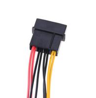 Adaptateur de câbles d'alimentation de ventilateur à 3 broches mo-lex à 4 broches, câble de ventilateur de refroidissement pour ordinateur PC 12V/5V DC pour CPU PC boîtier adaptateur de ventilateur