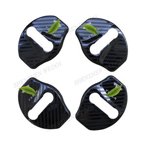 Haute qualité et bon prix couvercle de boucle de serrure de porte 4 pièces en acier inoxydable pour accessoires tesla 3Y - Product Image 6