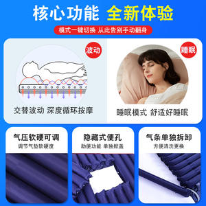 Colchón de aire antiescaras Ming Yi Nianjia, colchón inflable de masaje para ancianos y pacientes paralizados con uso médico. - Product Image 2