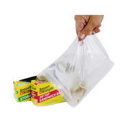 10.6*11 pouces congélateur Grade Sandwich emballage PE stockage sac à fermeture éclair impression personnalisée Ldpe Ziplock Grip joint sacs pour emballage alimentaire