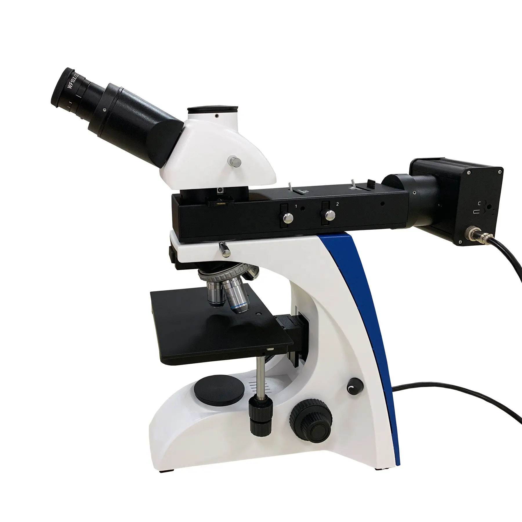 MIT300 Infnity Semi Apo chromatic Objective Trin ocular Reflecting Metallo graphic Microscope