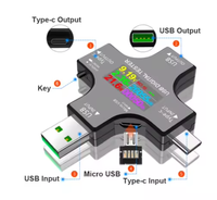 Type-C PD USB Testeur DC Voltmètre numérique Ampéromètre Tension Courant Mètre Ampèremètre Détecteur Power Bank Kits de modules électroniques