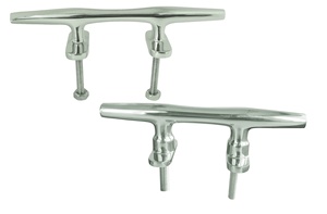 Stainless Steel 316 Marine Dock Rope Mooring Bitt Hollow Base Cleat/HERRESHOFF 5 Inch Studs Nuts <b>Yacht</b> Boat Hardware Accessories - Product Image 4