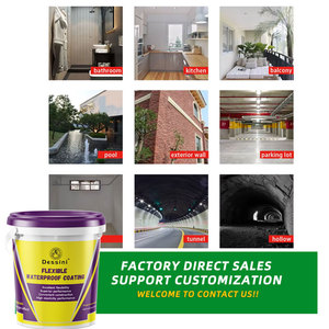 Vật liệu phủ chống thấm đa năng, linh hoạt, gốc xi măng polymer, khả năng chống thấm tốt, dùng cho tường, sàn, hồ bơi, chất liệu chống thấm mạnh mẽ - Product Image 3