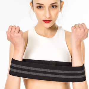 Fasce di resistenza Yoga personalizzate in lattice per allenamento dell'anca e allenamento del gluteo elastici in gomma per palestra Fitness - Product Image 3