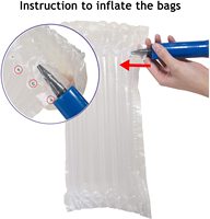 Sac gonflable écologique de haute qualité pour la protection des verres à vin et des bouteilles – Protection des bords