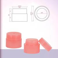 A075 Contenant vide en plastique rose pour baume à lèvres, avec logo personnalisé, pots rotatifs, emballage pour masque à lèvres couleur nude, prix
