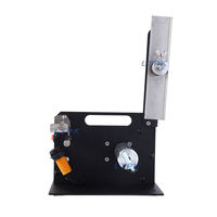 LT-D42 Machine d'étiquetage semi-automatique à capteur à fibre optique pour décollement thermique transparent d'étiquettes adhésives, en promotion
