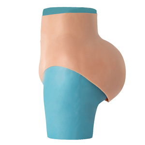 Women's Plus Size Large <strong>Bum</strong> Underwear 2.0CM Fake Buttocks Enhancer Padded Pants Hip Triangles Panty Butt Lift Silicone <strong>Leggings</strong> - Product Image 4