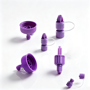 Kit de pointe de perfusion entérale jetable stérile compatible ENFit avec bouchon à vis, compatible entre marques, pour nutrition et perfusion, certifié CE - Product Image 5