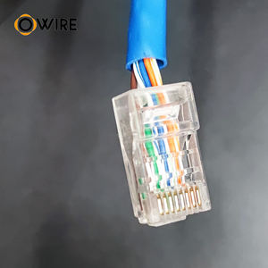Соединитель RJ45 cat5e/cat6, Fu'/3u/6u/15u/30u/50u, 100 шт./кор. - Product Image 2