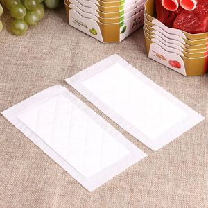 Disposable Eco-Friendly Absorbent <b>Pads</b> Fresh Food Blood Absorption <b>Paper</b> Soaker Meat Packing <b>Pads</b> - Product Image 2