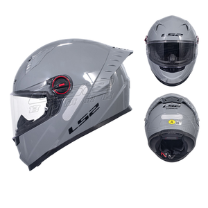 Casco de Motocicleta para Carreras LS2 FF300 para Hombre y Mujer Nuevo Material ABS Abatible con Gran Alerón Trasero para Toda Temporada Cierre Rápido Antivaho - Product Image 2