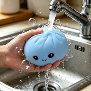 Met-edianger Dumpling Toy 4pcs TPE Squeeze Stress Ball Steamer Box Fidget Sensory Toy for Kids Age 5 7 Years Unisex - Product Image 6
