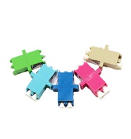 Adaptateur de coupleur de bride monomode Simplex MM Duplex Fiber optique SCAPC LC ST FC UPC adaptateur de Fiber optique