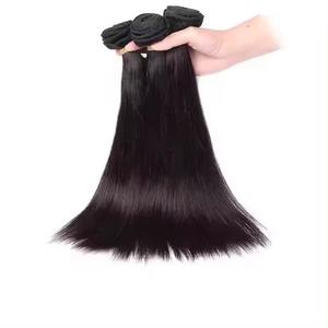 Paquetes de cabello brasileño crudo alineados con cutícula de grado 12A humano virgen de visón sin procesar vendedor de cabello indio para extensiones naturales - Product Image 5