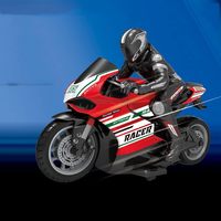 Voiture télécommandée sans fil à quatre voies pour course à grande vitesse, jouet électrique à quatre vitesses télécommandé pour moto