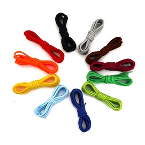 Cordones de 4mm para zapatillas deportivas, redondos y ovalados, coloridos, de poliéster, de ajuste casual, superventas, de repuesto - Product Image 1