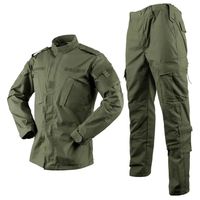 Ensemble de chemises zippées à manches longues camouflage tactique de haute qualité