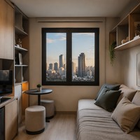 Ventana Abatible y Giratoria con Rotura de Puente Térmico, Ideal para Personas Mayores, con Manija de Fácil Agarre, Doble Acristalamiento, Cálida y Silenciosa, para Habitaciones de Ancianos, de Fábrica