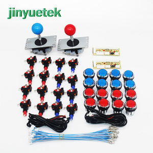 Kit suku cadang permainan arkade DIY, Kit mesin permainan tempur 4/8Way tombol tekan Diy - Product Image 4