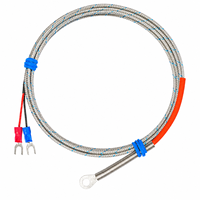 Washer Type K Type Thermocouple High Temp 2 Wire WRNT Stainless Steel Probe for Machinery Surface Temperature Control