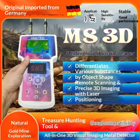 Détecteur de métaux souterrain 3D M8, longue portée, positionnement laser, détecteur d'or, imagerie 3D, chasseur de trésors, archéologie, détecteur d'argent