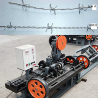 Machine à fil barbelé entièrement automatique haute efficacité HouHong HH - Ligne à faible consommation d'énergie avec moteur PLC