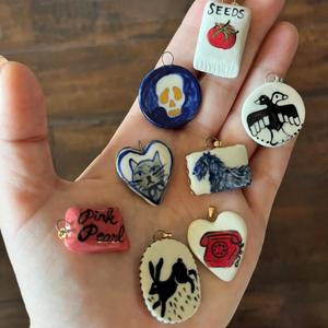 Vase de simulation 3D créatif, <span class=keywords><strong>sac</strong></span> à snack, chips de pommes de terre, pain, pendentif <span class=keywords><strong>banane</strong></span>, breloque en acier inoxydable pour bijoux à bricoler soi-même, accessoires - Product Image 2