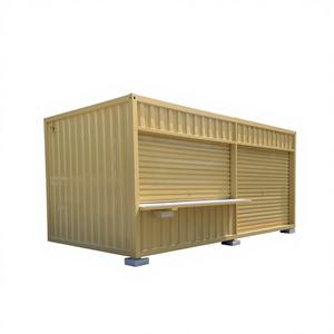 Casa Contenedor Plegable con Paneles Sándwich, Tienda Minorista Modular, Tienda Emergente, Edificio Portátil - Product Image 1
