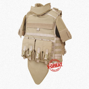 पूर्ण सुरक्षा गियर के साथ अनुकूलित पूर्ण शरीर आउटडोर सामरिक बनियान बहु-कार्यात्मक व्यक्तिगत रक्षा उपकरण - Product Image 2