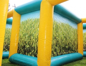 Jeu gonflable en PVC commercial, jeu de labyrinthe gonflable, labyrinthe de maïs gonflable <span class=keywords><strong>pour</strong></span> fête en plein air - Product Image 6