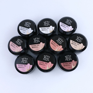 Wholesale Gel Polish Building <b>Nail</b> Gel 4 in 1 Multi-Function Gel Top Coat Super Shiny No Wash Decoration Rhinestones Glue - Product Image 3