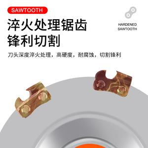 Disque de chaîne pour meuleuse d'angle Jin Chengtai, 4 pouces, pour le travail du bois, la découpe, la gravure, lame de tronçonneuse électrique universelle - Product Image 2